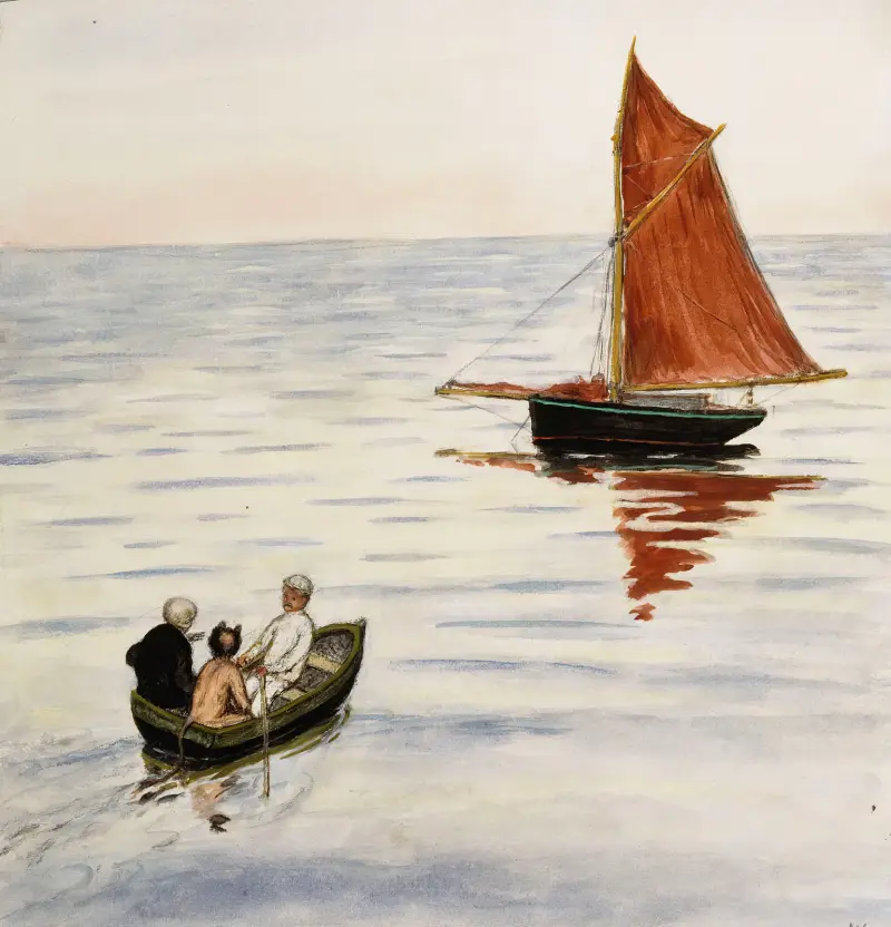 Travel Companions av Hugo Simberg