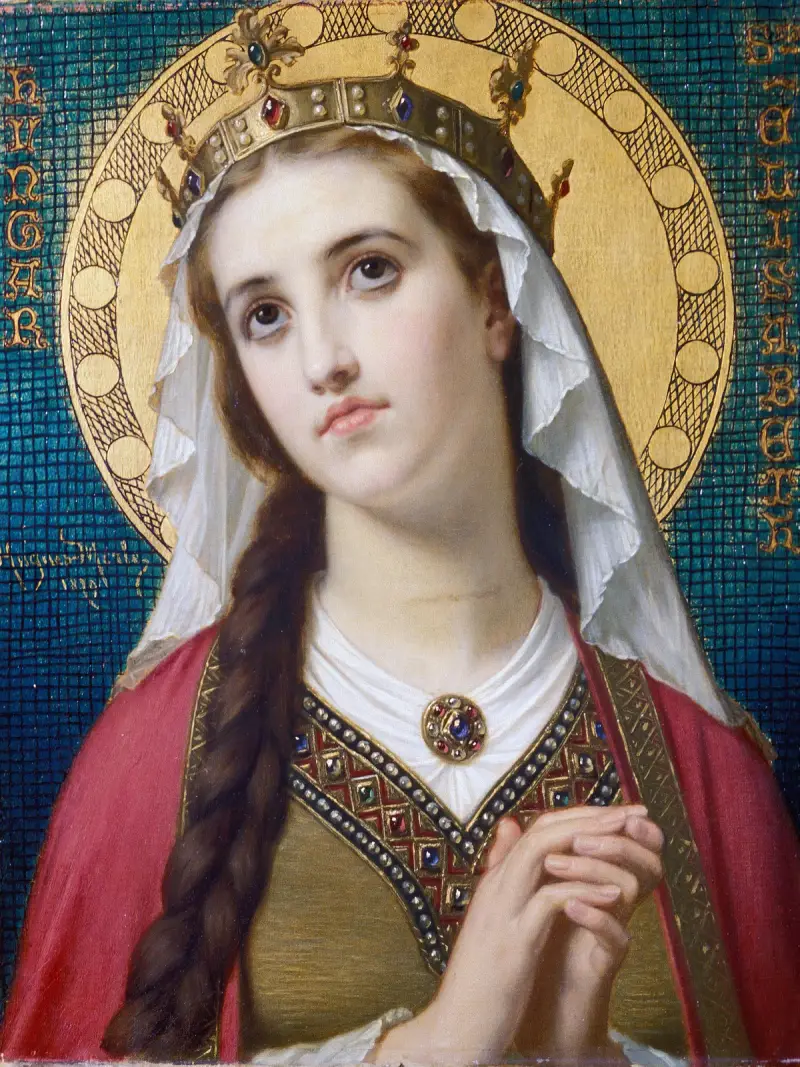 Sankta Elisabet av Ungern av Hugues Merle