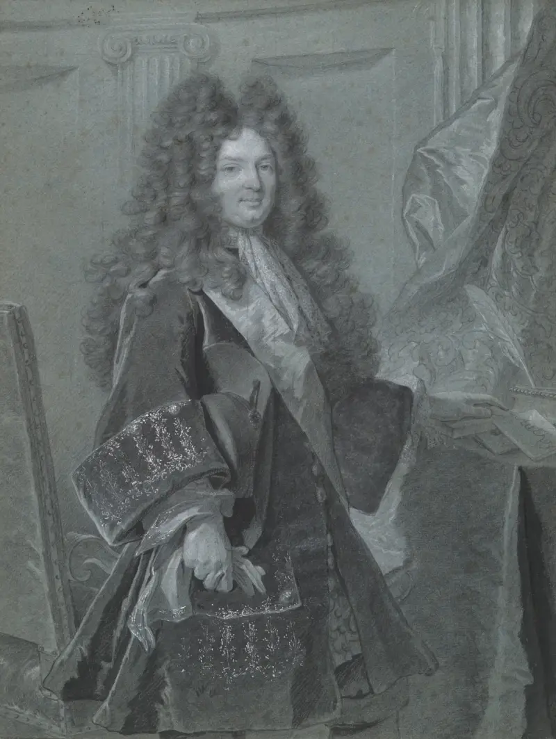 Portrait of a Gentleman av Hyacinthe Rigaud
