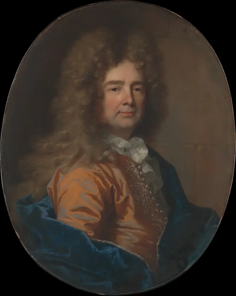 Porträtt av en man, 1693 av Hyacinthe Rigaud