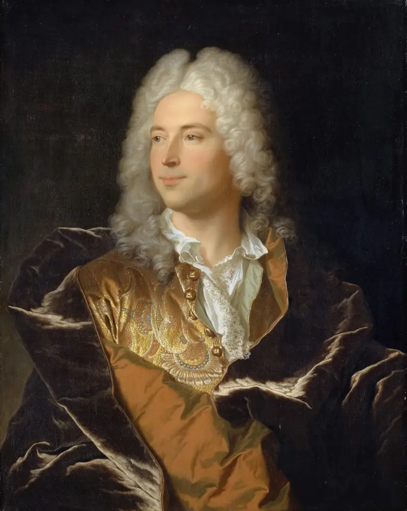 Porträt des Chevalier Lucas Schaub aus Basel von Hyacinthe Rigaud
