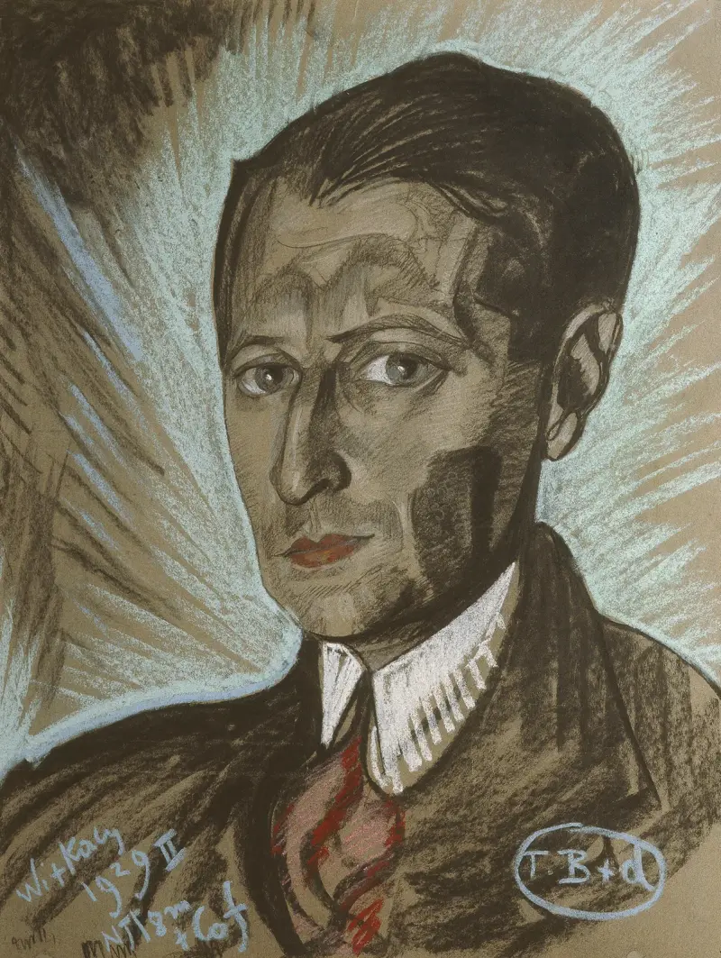 Bildnis des Julian Tuwim von Stanisław Ignacy Witkiewicz