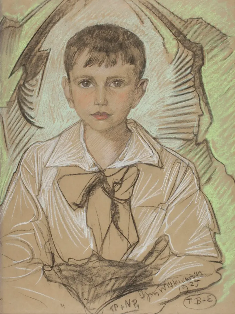 Portrait of Karol Krystall av Stanisław Ignacy Witkiewicz