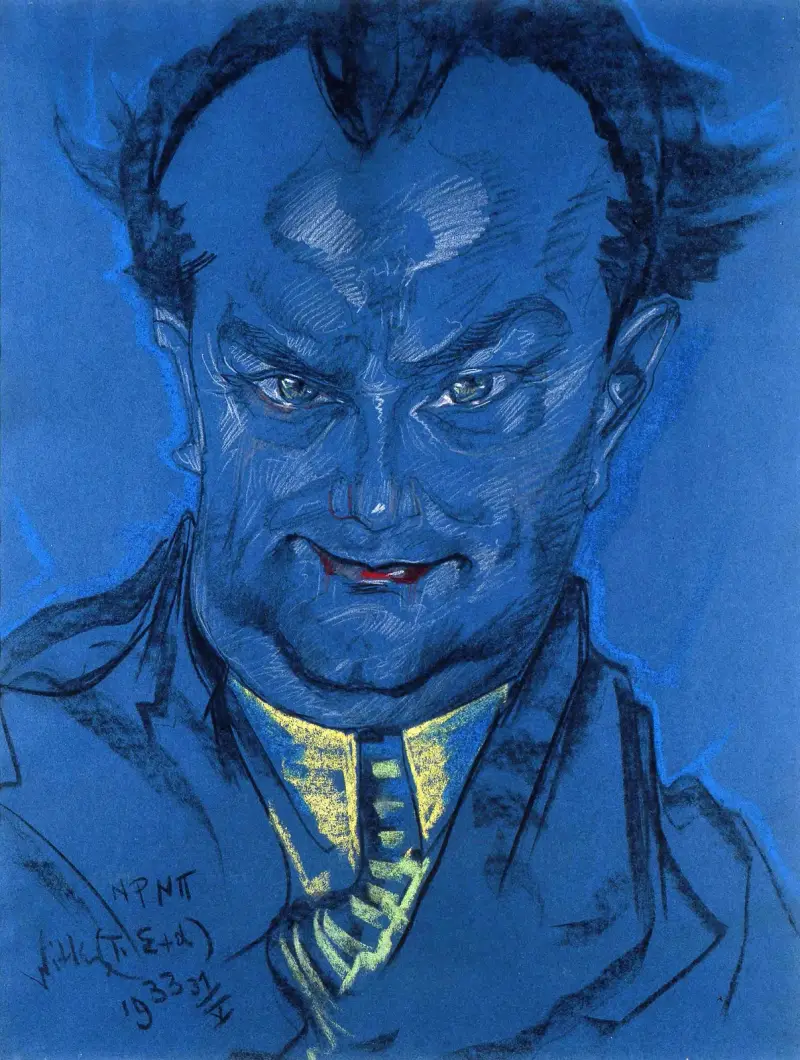 Portrait of Stefan Szuman av Stanisław Ignacy Witkiewicz