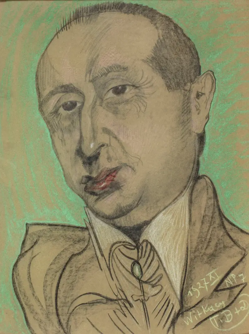Portrét Leona Reynela, 1927 – Nr. 1, Stanisław Ignacy Witkiewicz