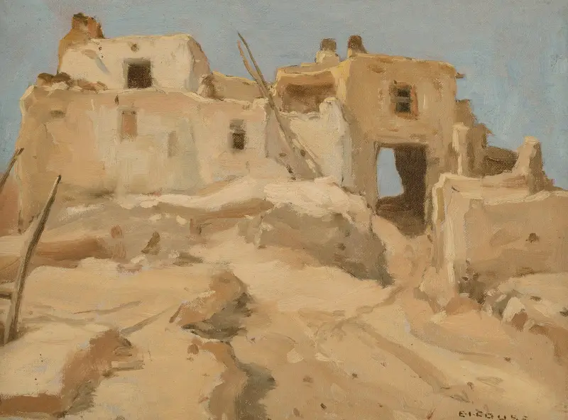 Hopi-Torbogen, Walpi, Arizona von Eanger Irving Couse