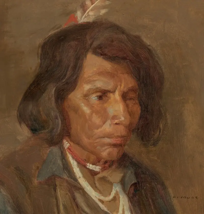 Klikitatský náčelník, Eanger Irving Couse