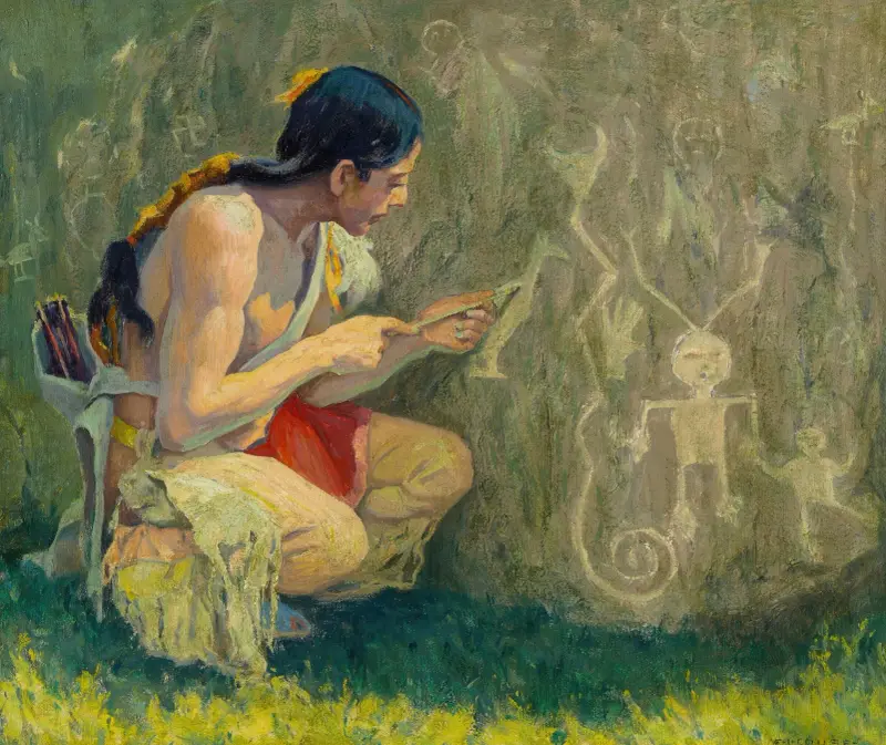 The Pictographs av Eanger Irving Couse
