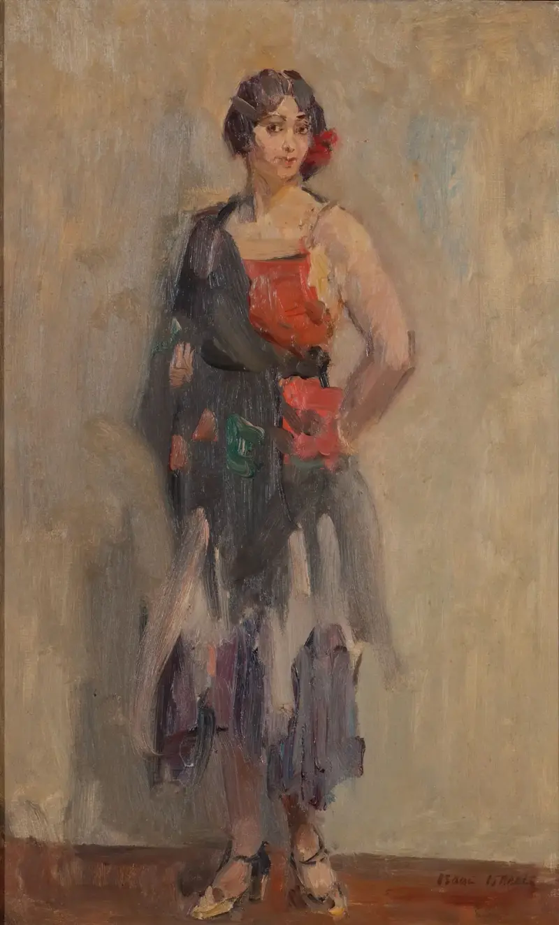 Standing girl av Isaac Israëls