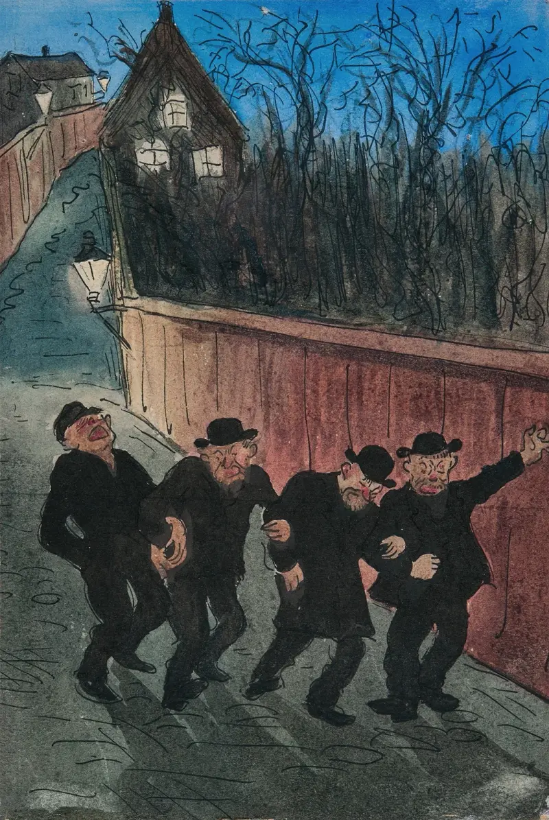 Nattvandrare av Ivar Arosenius