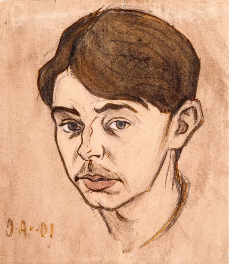 Self Portrait, Ivar Arosenius