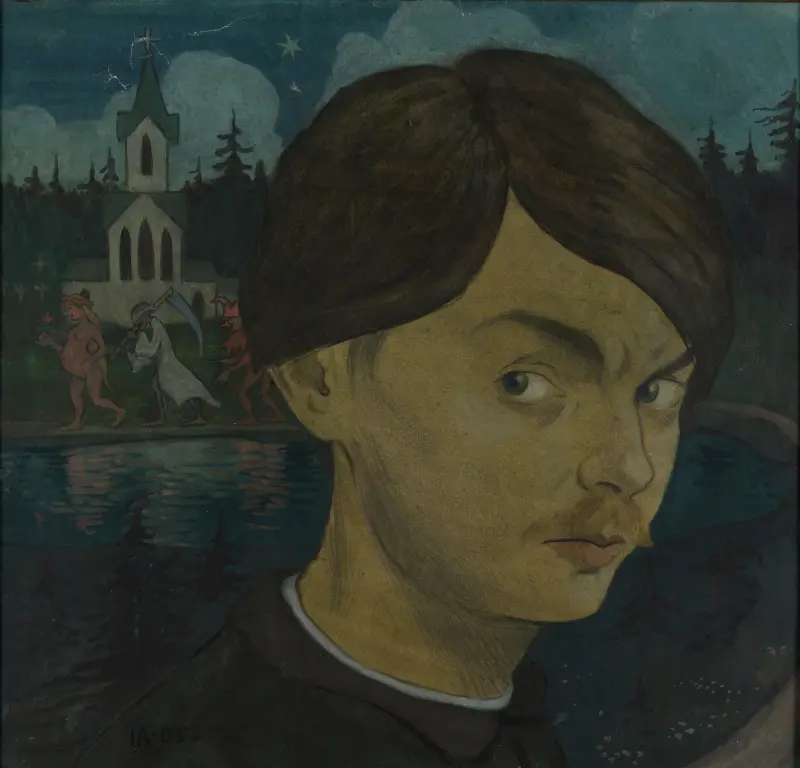 Self-Portrait von Ivar Arosenius