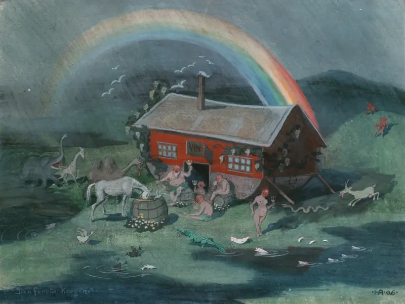 The First Tavern, Ivar Arosenius