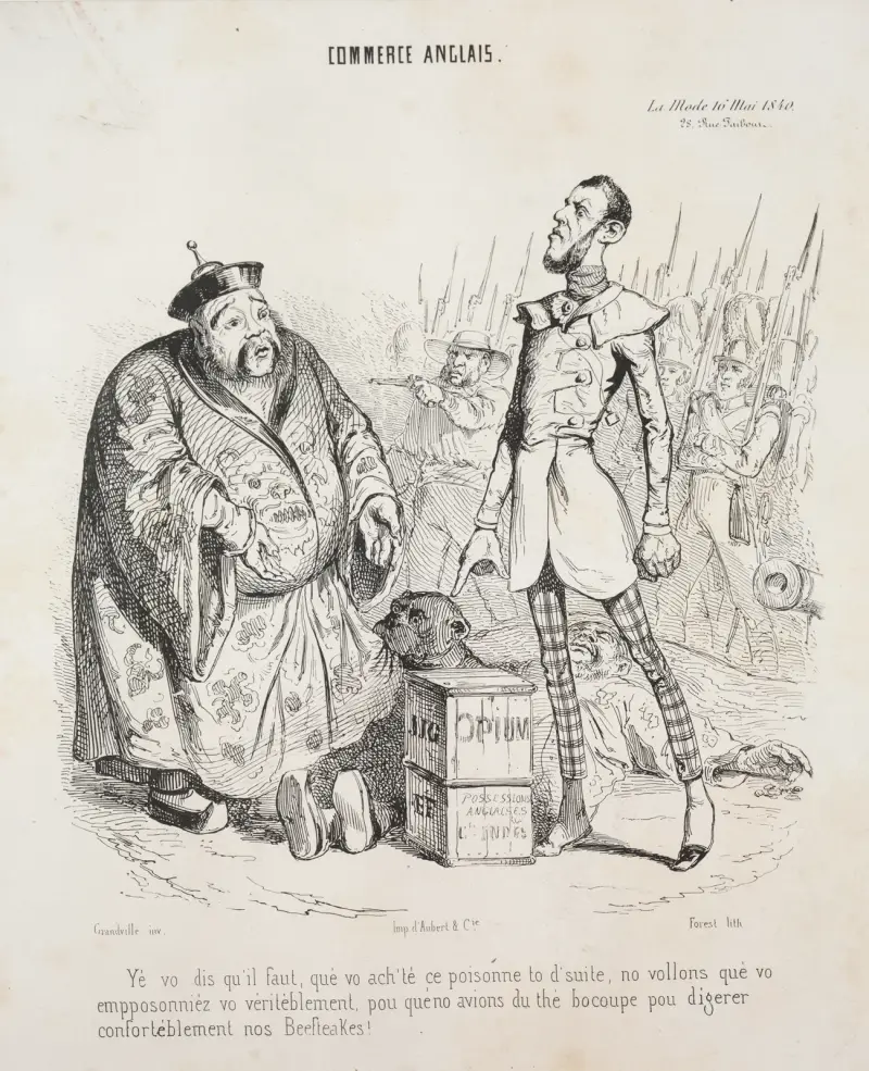 Commerce anglais av J. J. Grandville