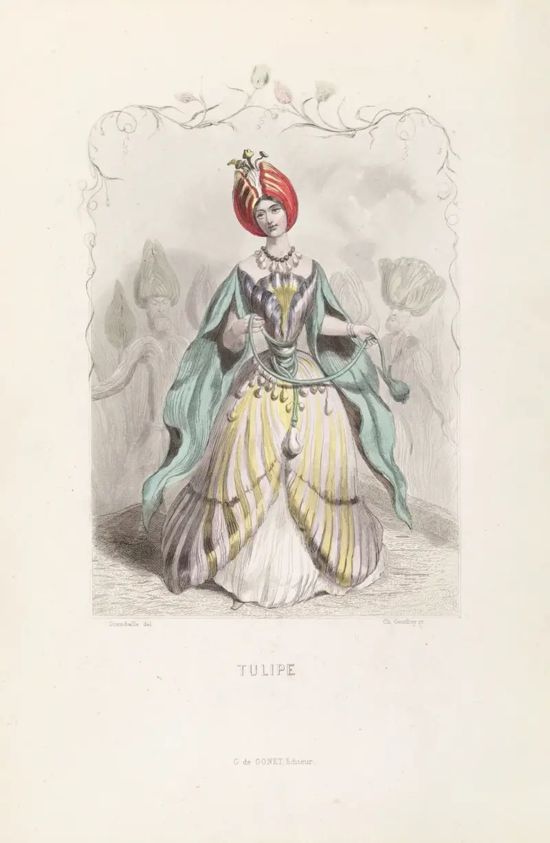 Tulipe, J. J. Grandville