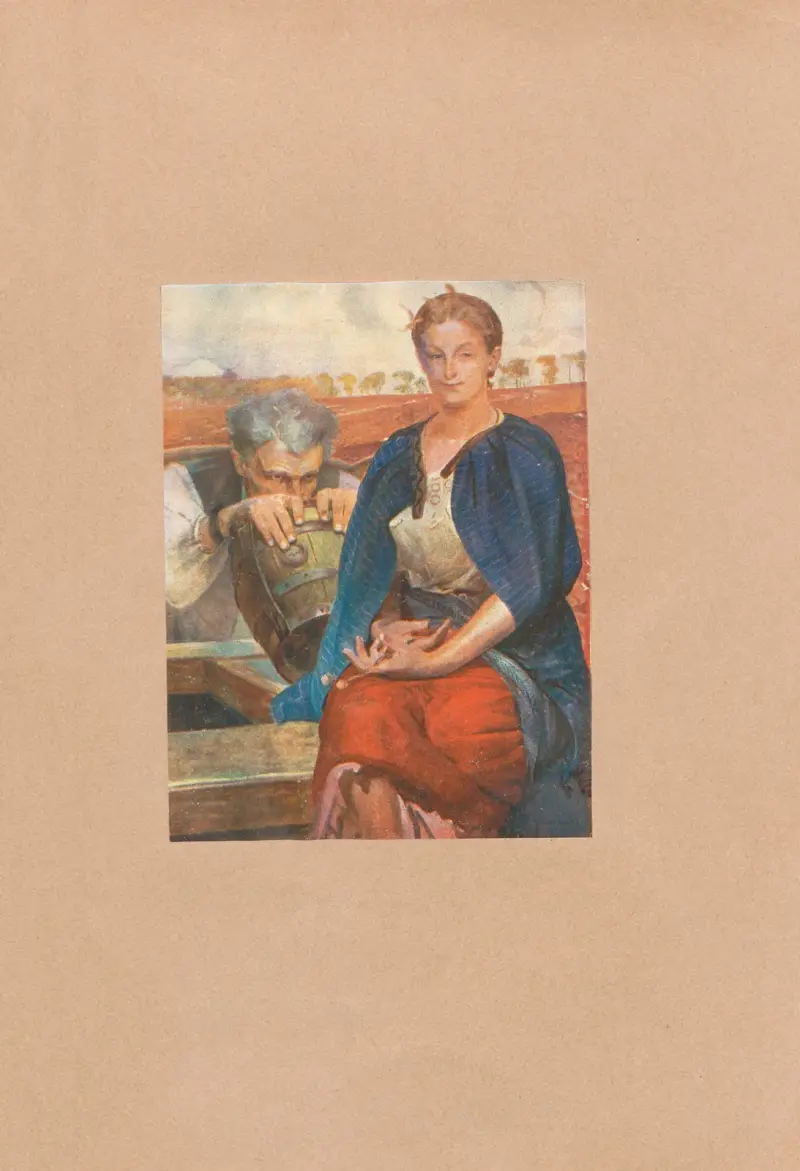 Jacek Malczewski: Den förgiftade brunnen, plansch 4 av Jacek Malczewski