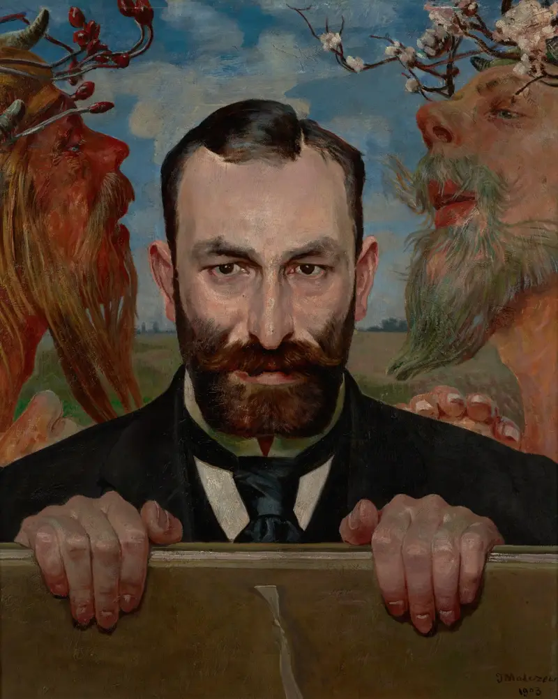 Porträtt av Feliks Jasieński, 1903 – nr 2 av Jacek Malczewski