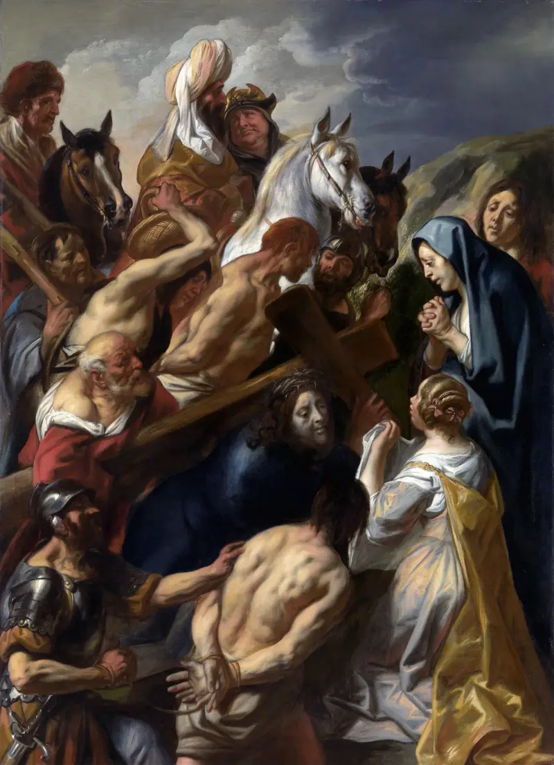 Korsbärandet av Jacob Jordaens