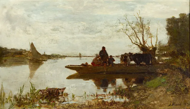 Fähre von Jacob Maris