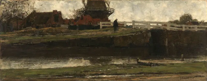 Zkrácený větrný mlýn, Jacob Maris