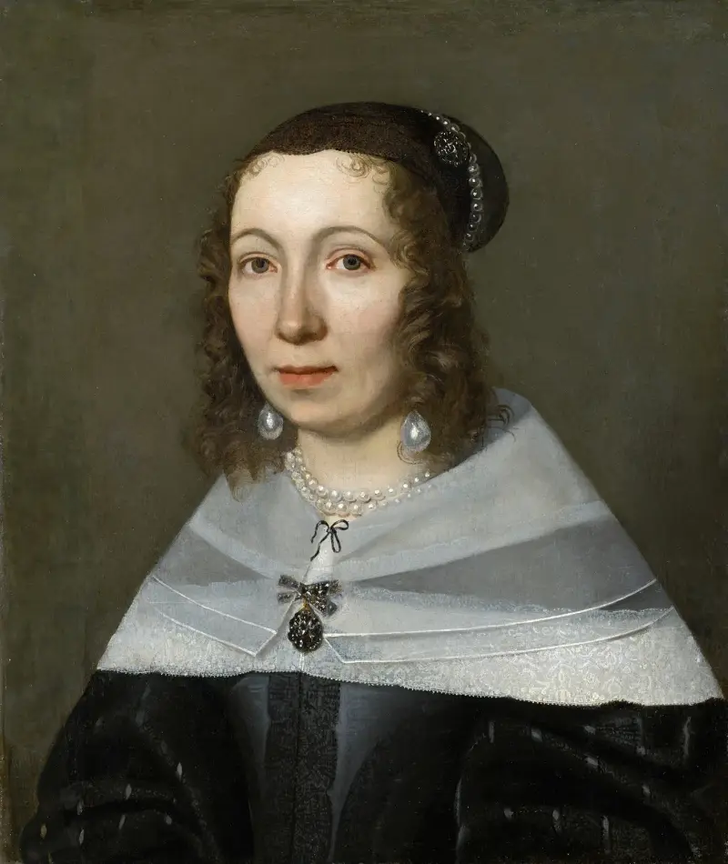 Porträtt av Maria Sibylla Merian av Jacob Marrel