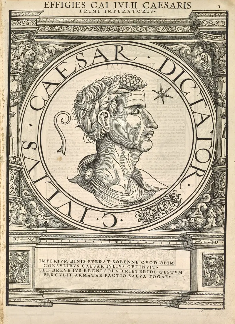 Julius Caesar av Jacopo Strada