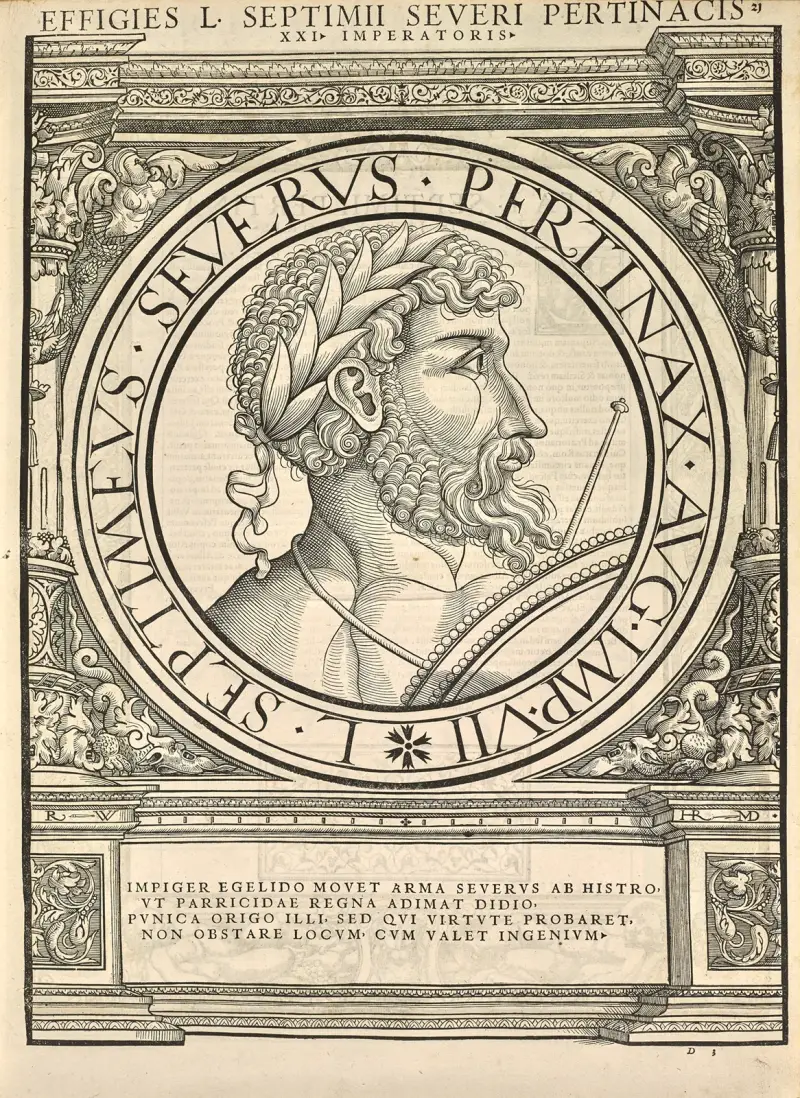 Septimius Severus av Jacopo Strada