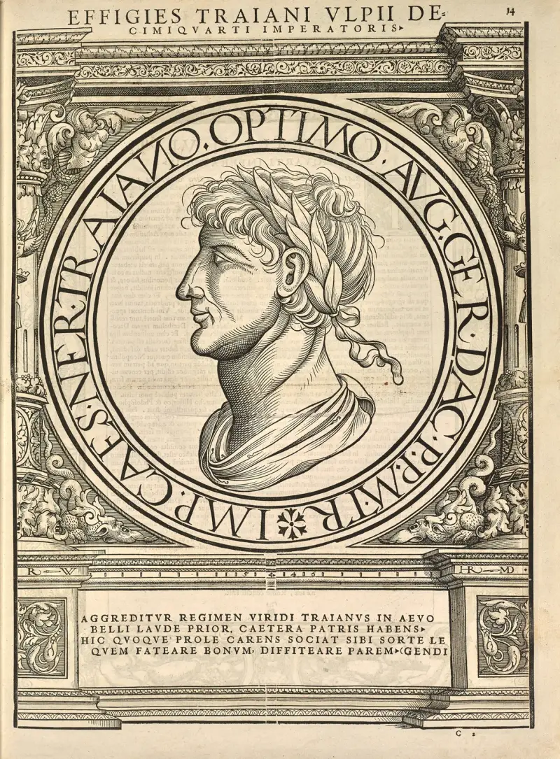 Trajan von Jacopo Strada