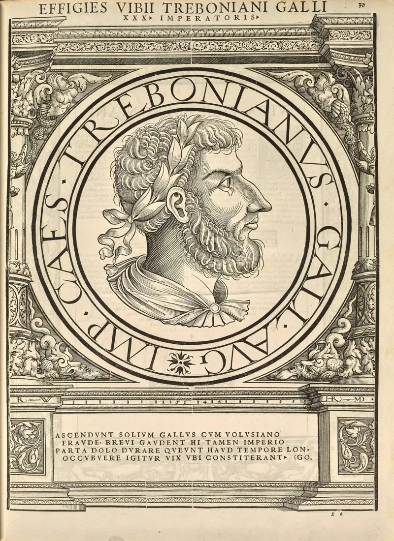 Trebonianus Gallus von Jacopo Strada