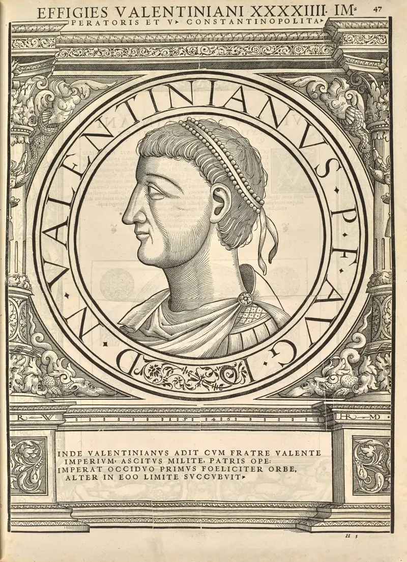 Valentinian I. von Jacopo Strada