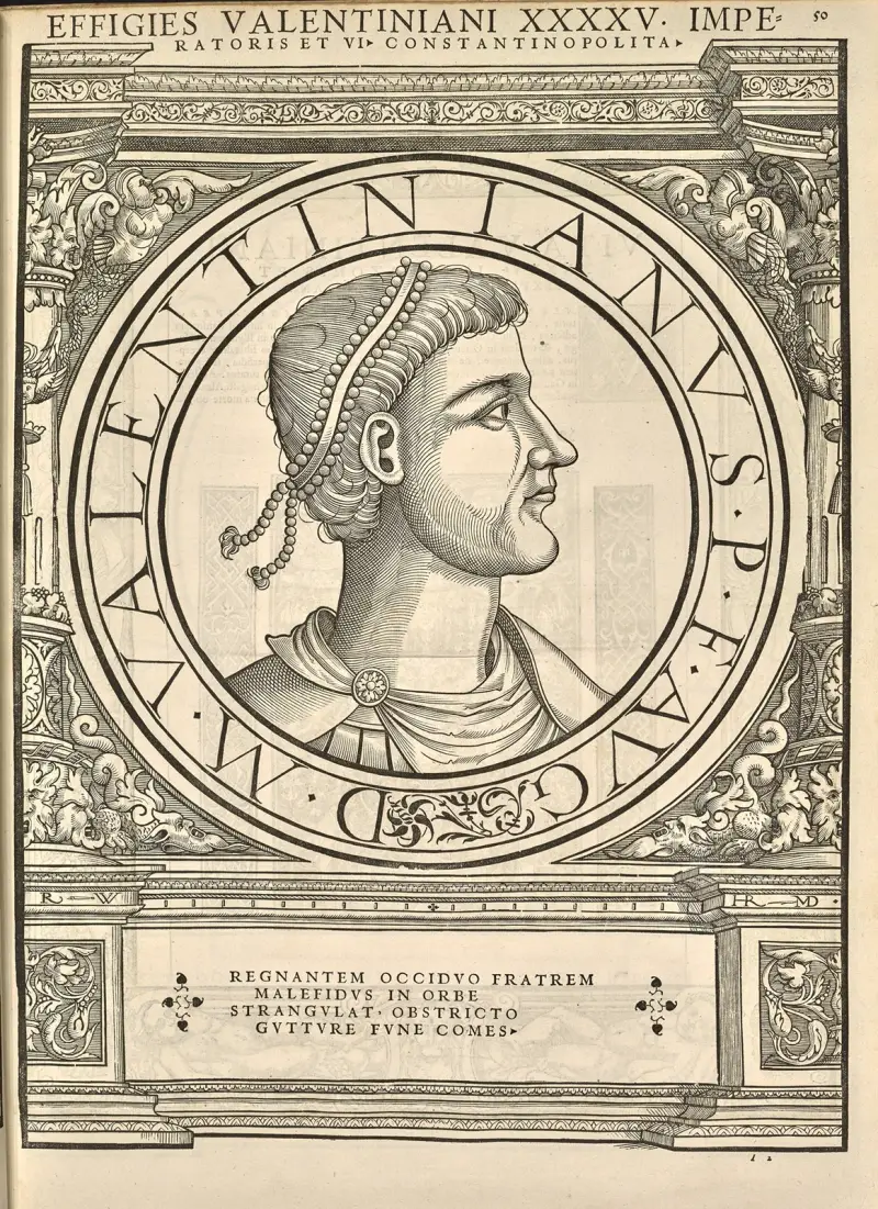 Valentinian II av Jacopo Strada