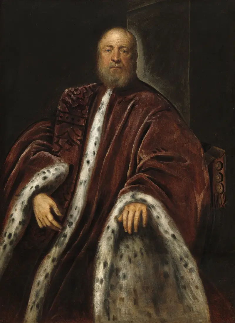 En prokurator från San Marco av Jacopo Tintoretto