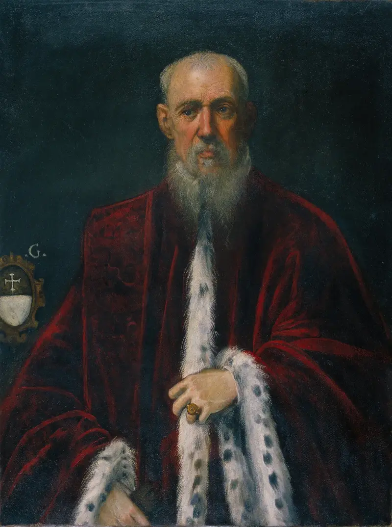 Porträtt av prokuratorn Alessandro Gritti (1581–1582) av Jacopo Tintoretto