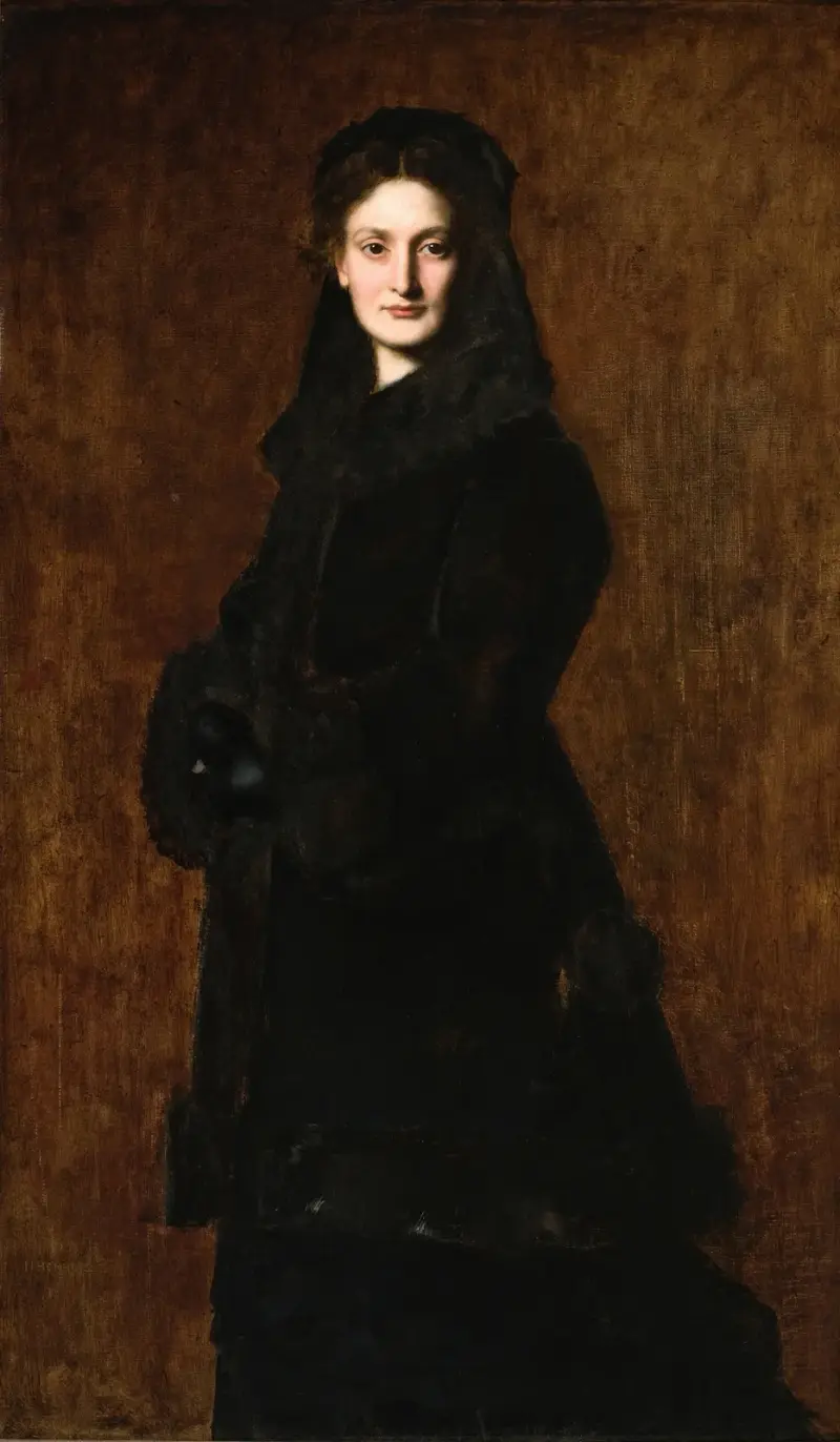 Porträt der Madame Paul Duchesne-Fournet von Jean-Jacques Henner