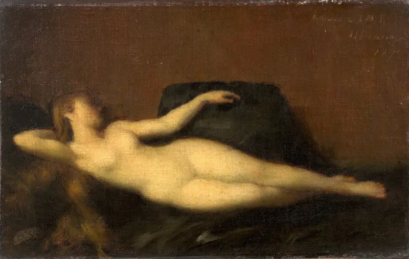 Spící krasavice, Jean-Jacques Henner