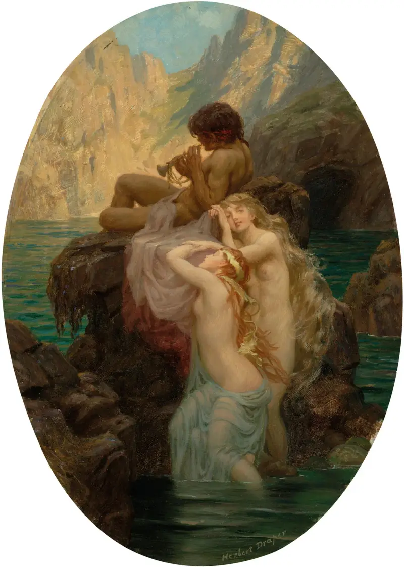 Mořské melodie, Herbert James Draper