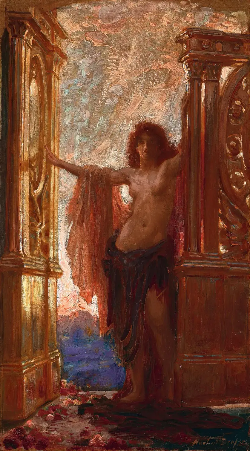 Gryningens portar av Herbert James Draper
