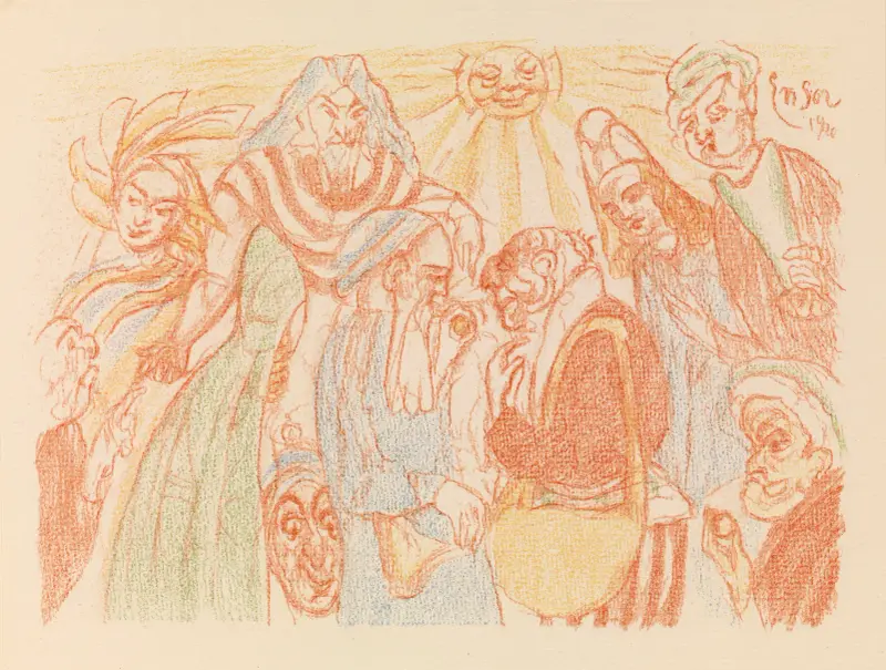 Caesar’s Denarius av James Ensor