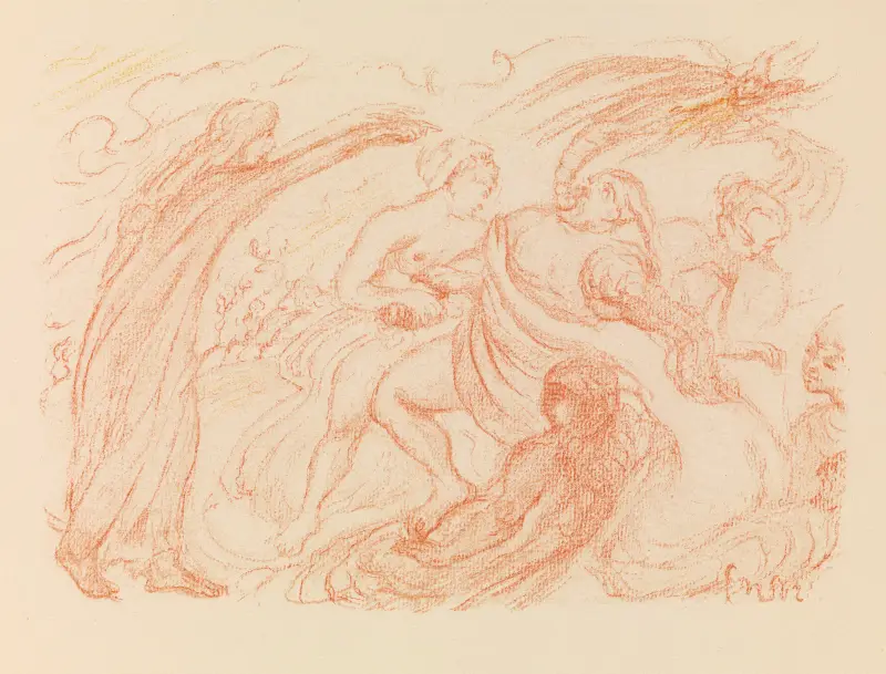Kristus driver ut djävulen ur en besatt av James Ensor
