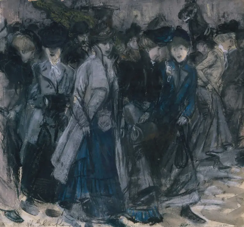 Shop Girls av William James Glackens