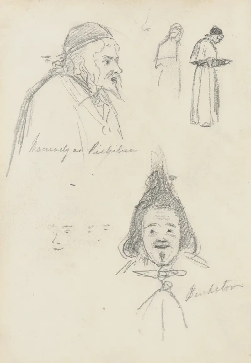Macready as Richelieu, 1850 – nr 3 av James Sant