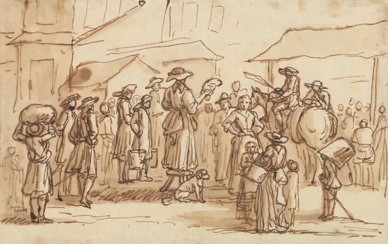 A Scene at Windsor av Sir James Thornhill