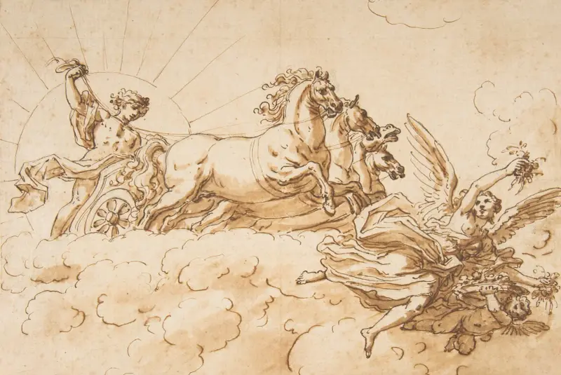 Apollons vagn av Sir James Thornhill
