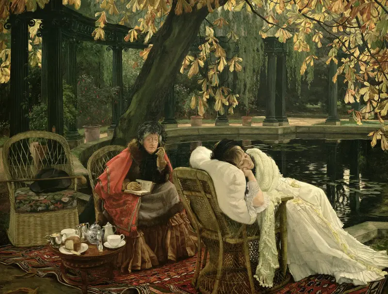 Rekonwalescent, James Tissot