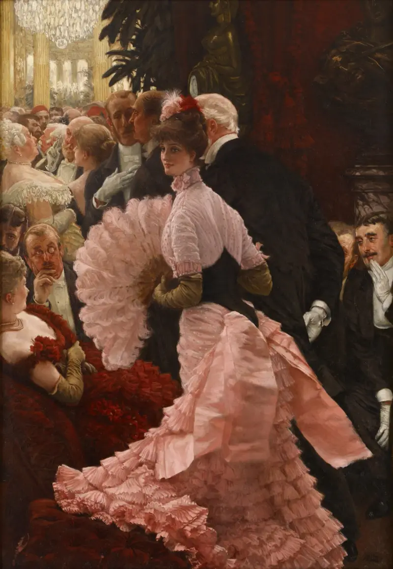 L’Ambitieuse (Political Woman) av James Tissot