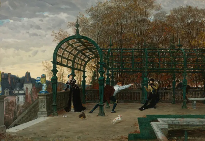 Tentative D’enlèvement (The Attempted Abduction) av James Tissot