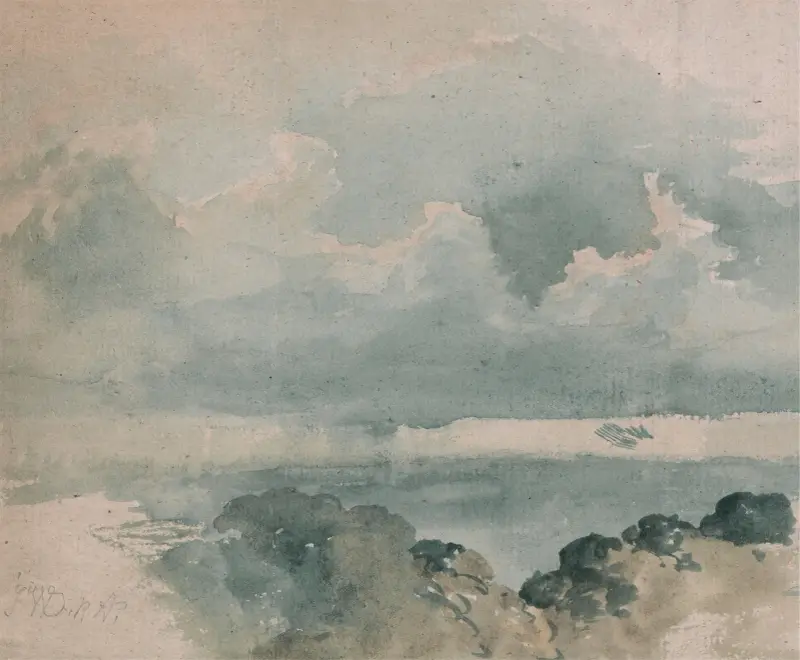 Sky Study av James Ward