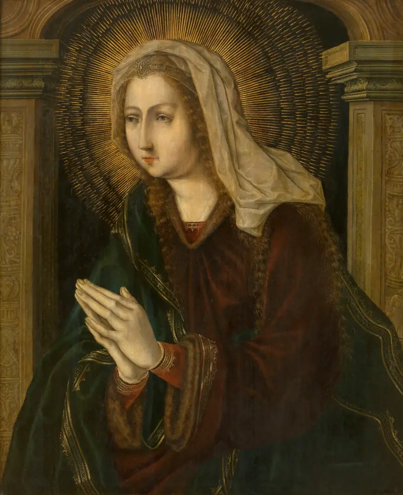 Afflicta Virgo, Jan Gossaert