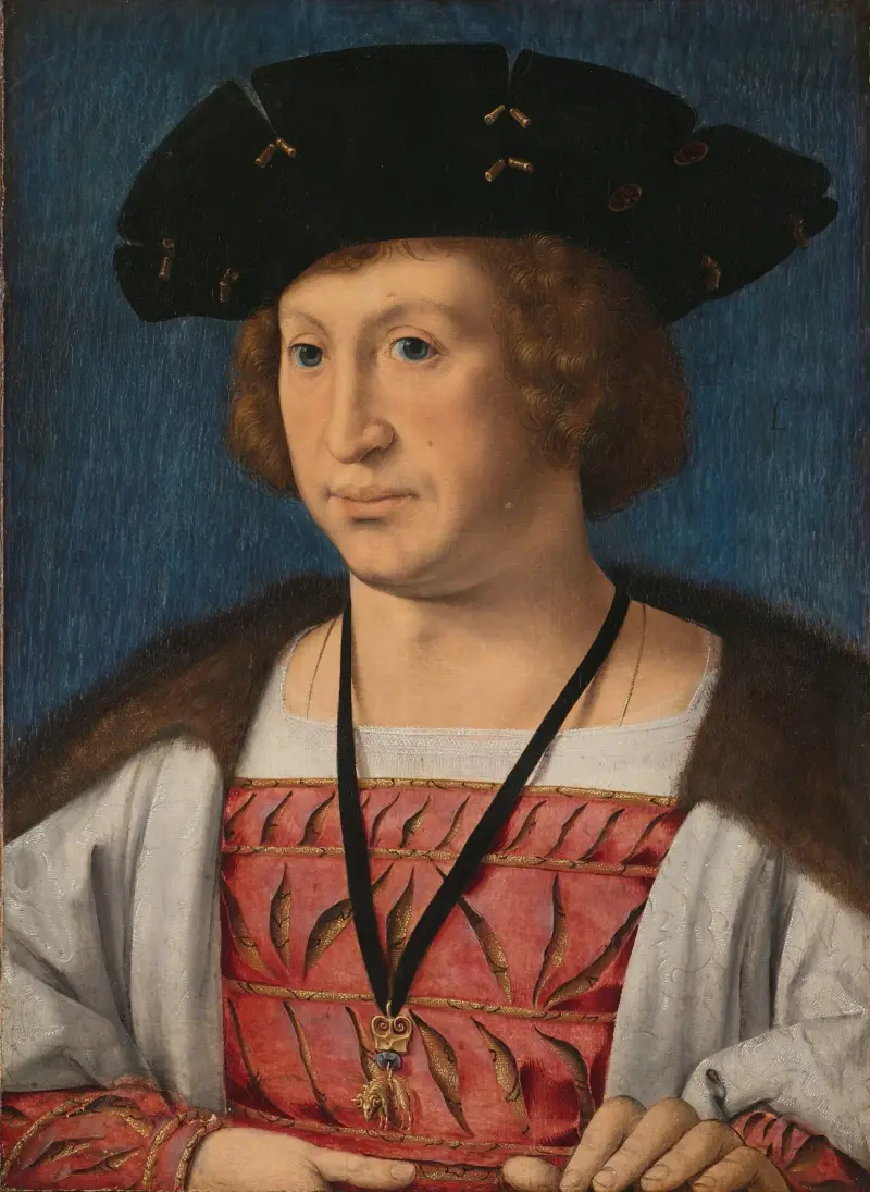 Floris van Egmond (1469–1539), greve av Buren och Leerdam av Jan Gossaert