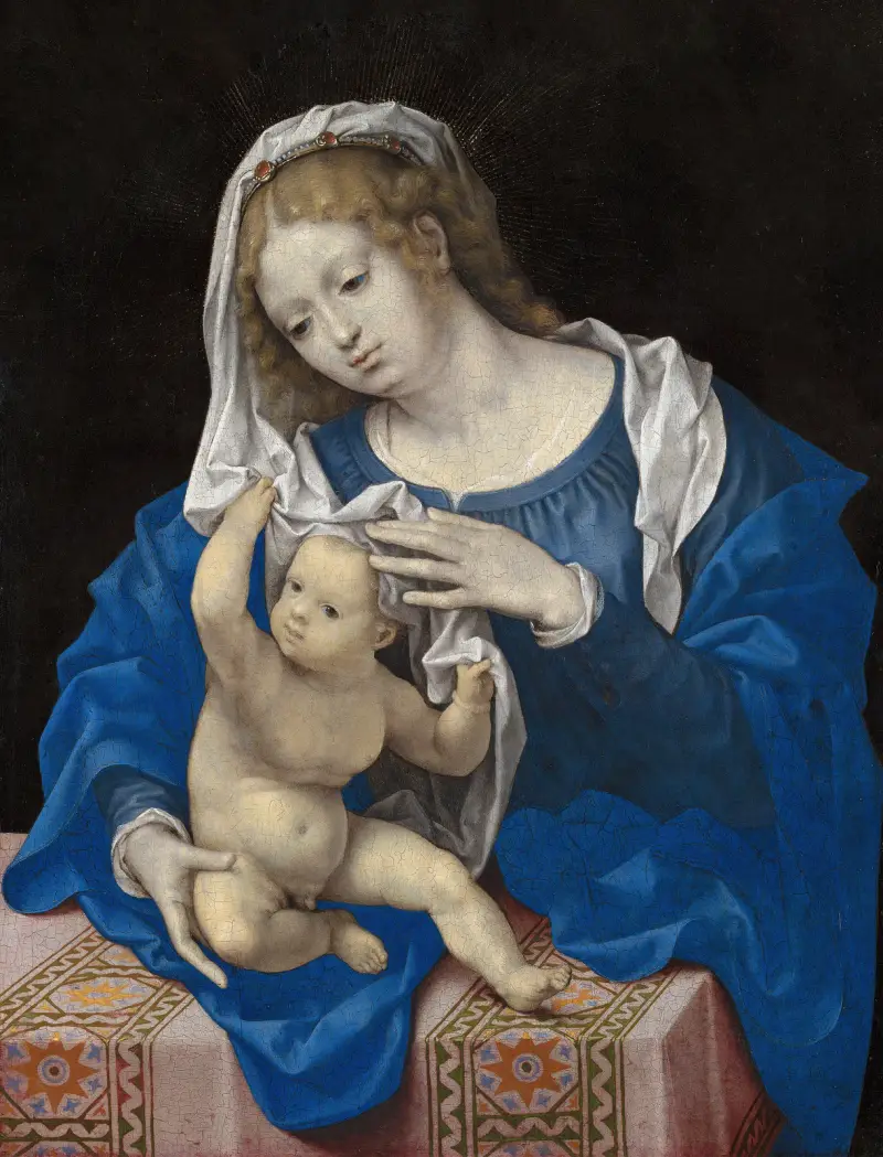 Madonna z Dzieciątkiem, 1520, Jan Gossaert